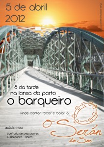 Cartel | O Serán do Sor 2012 | O Barqueiro